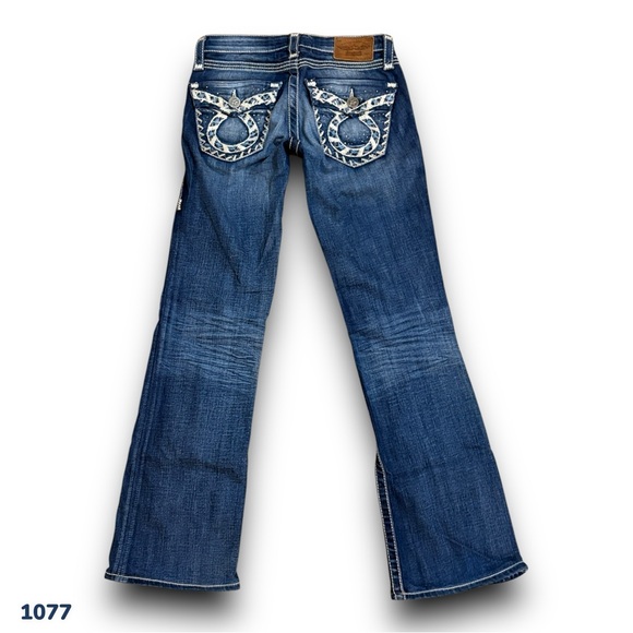 1077 Buckle | Big Star Liv Bootcut Jeans 25L (28x31.5) Hemmed Vintage Collection - Picture 4 of 11